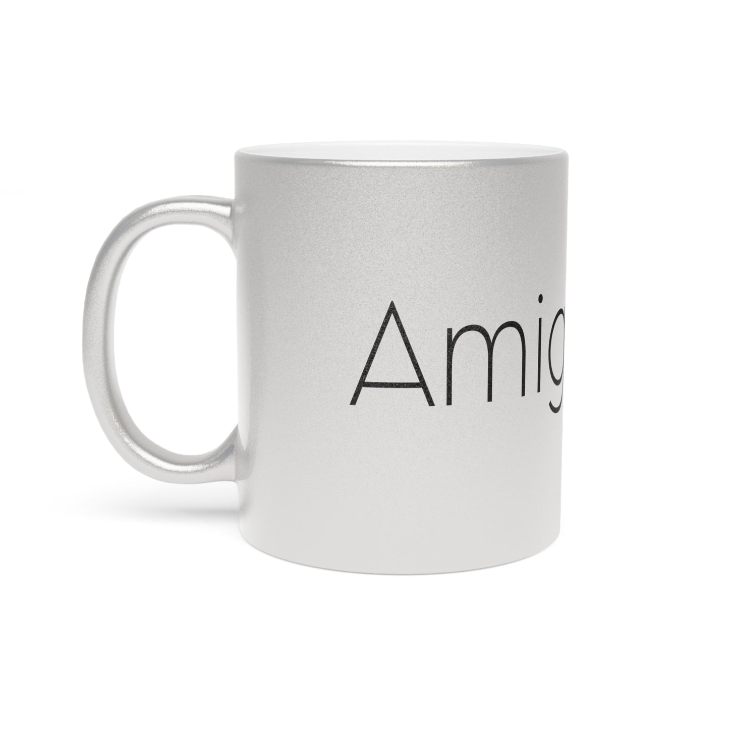 Amigagaa Metallic Mug 11oz (Silver\Gold)