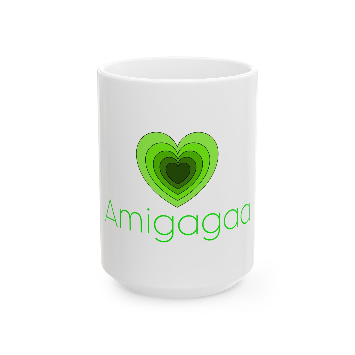 Amigagaa Ceramic Mug, (11oz, 15oz)