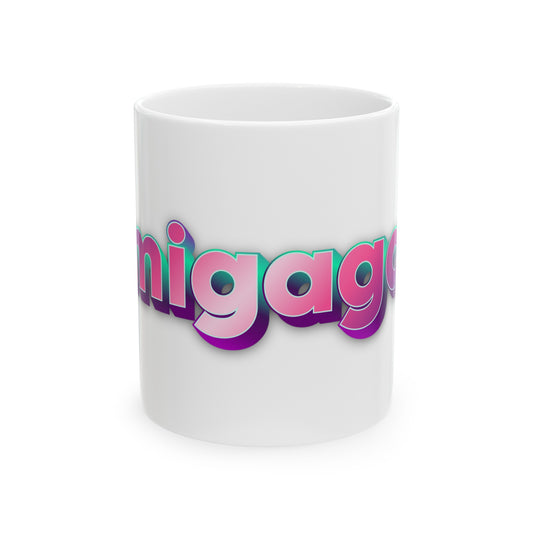 Amigagaa Ceramic Mug, (11oz, 15oz)