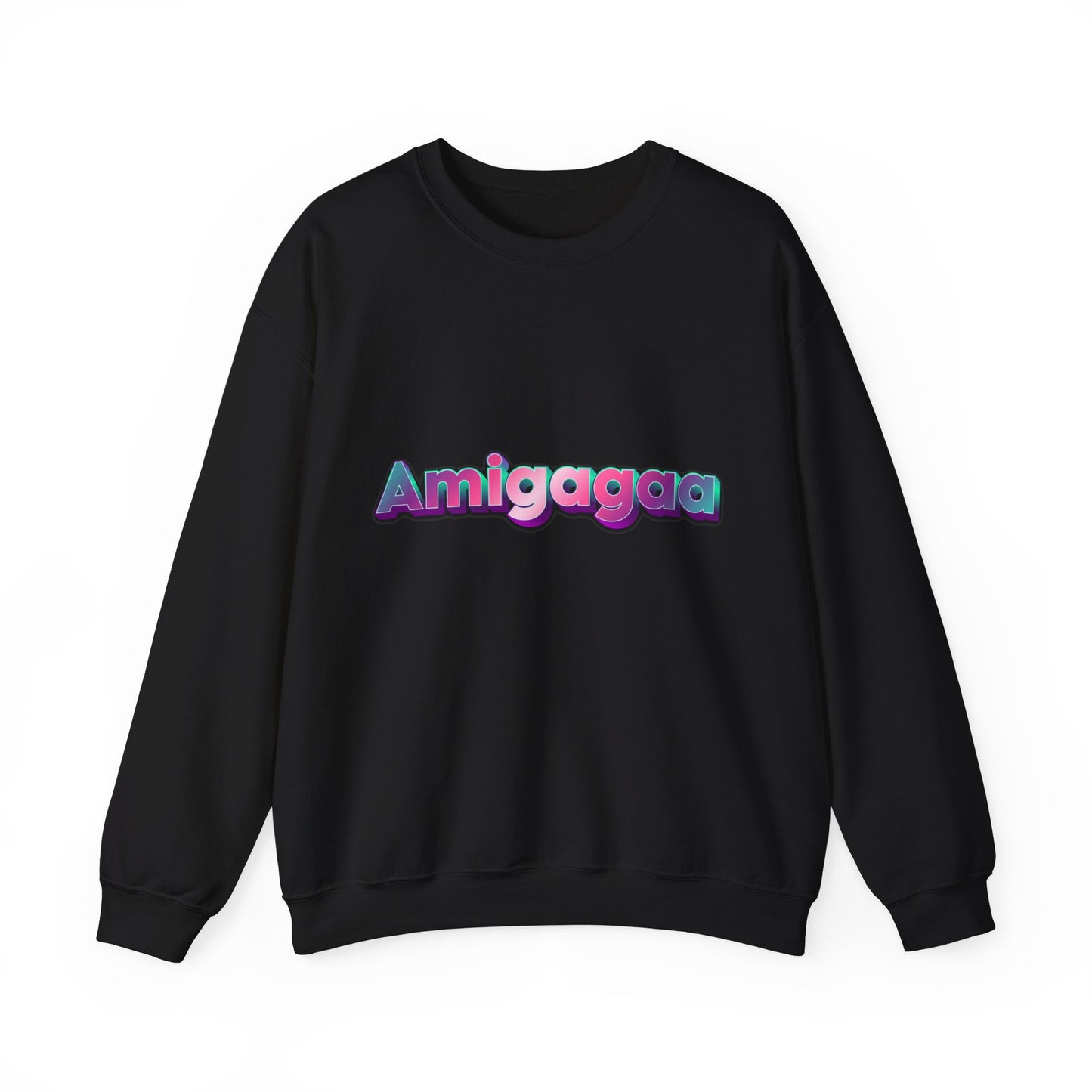 Amigagaa Unisex Heavy Blend Crewneck Sweatshirt